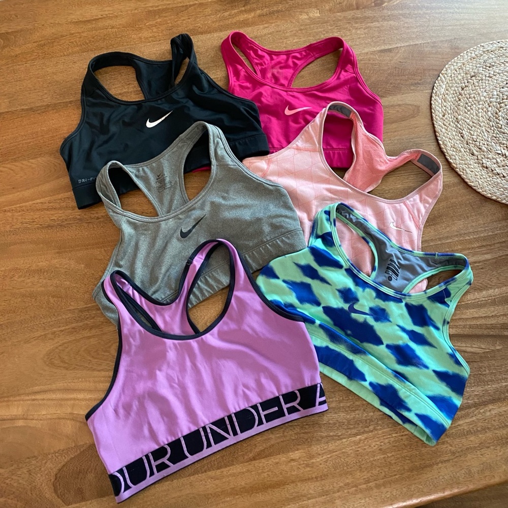 6 sports bras